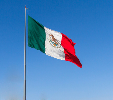 The Flag of Mexico